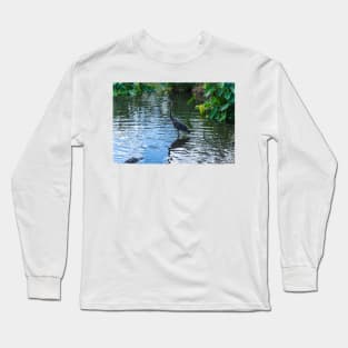 Great Blue Heron 3 Long Sleeve T-Shirt